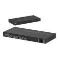 thumbnail image 3 of NETGEAR AV Line M4250-10G2XF-PoE+ - Switch - L3 - managed - 10 x 10/100/1000 (8 PoE+) + 2 x 10 Gigabit SFP+ - side to side airflow - rack-mountable - PoE+ (240 W), 3 of 5