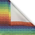 thumbnail image 6 of Ambesonne Fiesta Valance & Curtain, Tribal Culture Zigzags, 55"x24", Multicolor, 6 of 6