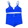 thumbnail image 4 of Bañador de bikini con costuras y estampado dividido en la playa para vacaciones de mujer Fridja  nalpqowj23240, 4 of 8