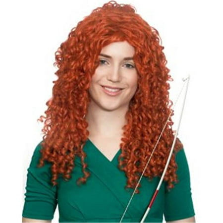 Merida Curly Red & Orange Wig