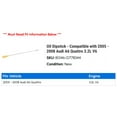 thumbnail image 2 of Dipstick - Compatible with 2005 - 2008 Audi A6 Quattro 3.2L V6 2006 2007, 2 of 2