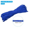 thumbnail image 2 of Uxcell 65 Feet Reflective Guyline Camping Paracord 3mm Nylon Tent Cord Guyline Rope Dark Blue 2Pcs, 2 of 6