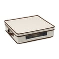 thumbnail image 6 of Household Essentials - Window Vision Accent Plate Chest in Cream and Brown, 6 of 6