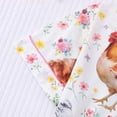 thumbnail image 5 of Womens Cute Pajamas 2 Piece Sleepwear Shorts Sets Short Sleeve Button Up Shirts Pjs Lounge Wear Beige, XL, 5 of 7