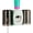 Green, variant on 4 Slots Wall Mount Toothbrush Holder with Cover, Self Adhesive Toothbrush Storage Organizer for Shower, Toothbrush Hanger with 2 mouthwash Cups for Bathroom, Medicine Cabinet, Dorm (Black)