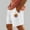 White, variant on Runfenguu Athletic Shorts Men, Jumpsuit Shorts Men Casual Fashion Print Lining Shorts With Pockets Elastic Waist Beach Pants Golf Shorts Men