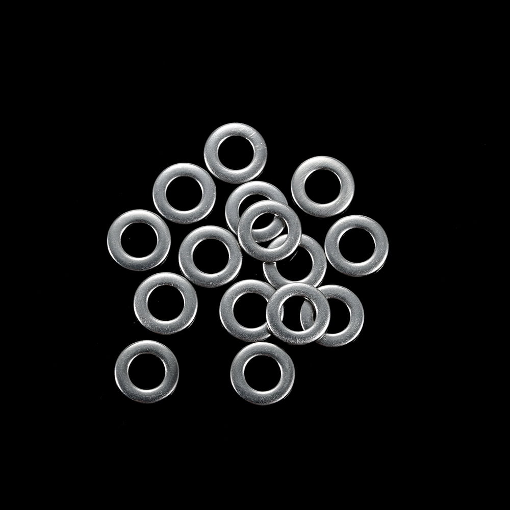 EG/_ AM/_ EG/_ 105Pcs 6 Sizes Durable Stainless Steel Flat Washer Gasket Assortment
