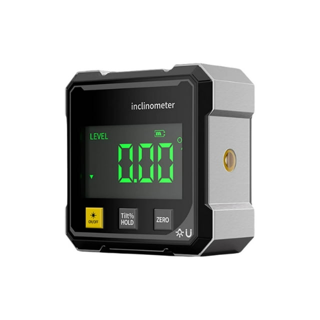 TIELUTT Digital Angle Finder Electronic Inclinometer Measuring Tool for Woodworking Table Leveler Corner Fence Wire Fence Posts 6 Swing Arm Protractor for Woodworking Protractor Angle for Woodworking