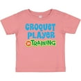 thumbnail image 3 of Inktastic Croquet player in training Boys or Girls Baby T-Shirt, 3 of 5