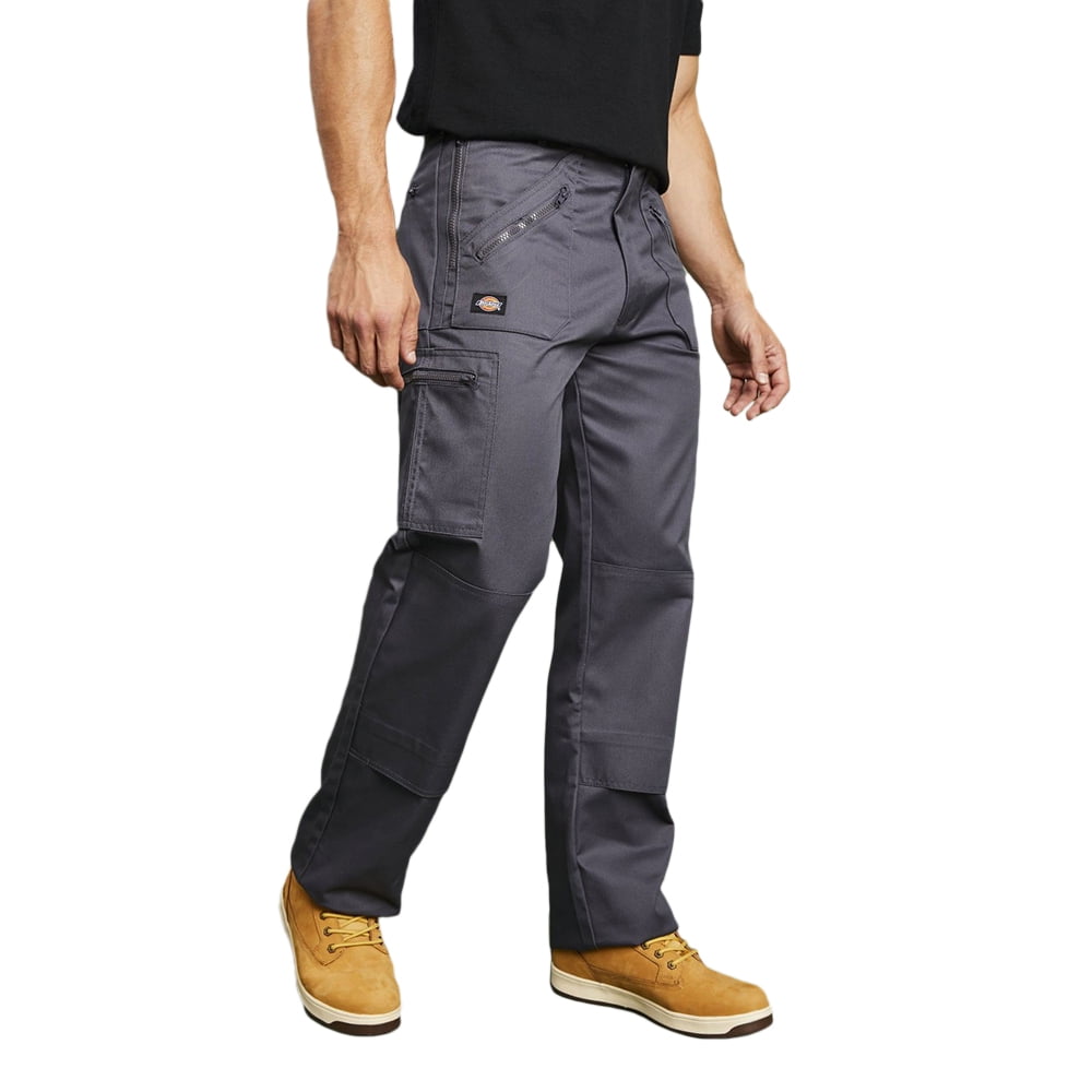 WD814 Dickies Redhawk Action Trousers Work Wear Pants Durable Zip Pockets 