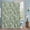 Green, variant on Pink Beige Ink Splatters Shower Curtain Set with Hooks, Abstract Minimalist Vintage Rough Texture Water Repellent Sturdy Shower Curtains for Bathroom Decoration, Machine Washable 36x72 Inch