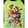 thumbnail image 3 of Ben 10 Boys' Cartoon TV Series Omnitrix Characters Aliens Pajama Set, 3 of 6
