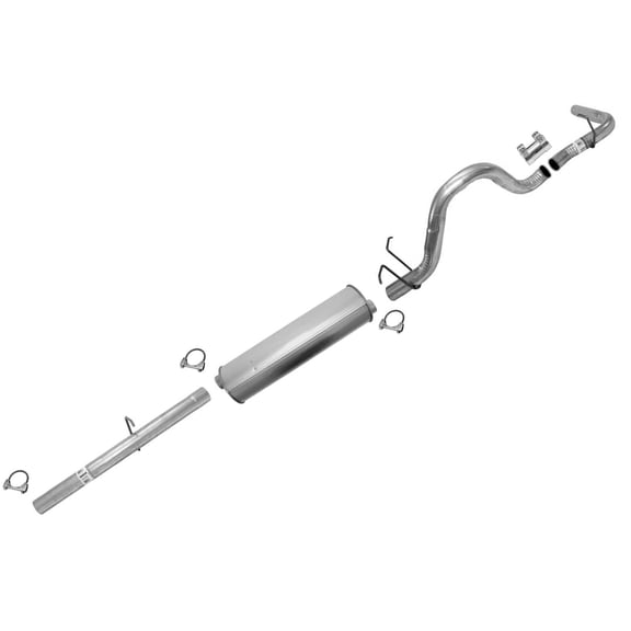 for 1997-2003 Ford E150 Van 4.2 4.6L 138 Inch Wheelbase Muffler Exhaust System