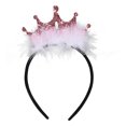 thumbnail image 1 of relayinert Shining Pink Birthday Headband, 1 of 8