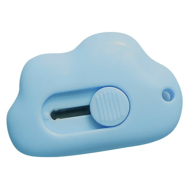 Couteau Coupe-Boîte Mini Portable, Couteau Utilitaire Rétractable, Petit Couteau à Papier Rétractable Bricolage, Papeterie Scolaire Mignon Coupe-Papier pour Colis, Lettres et Carton Coupe-Boîte Rétractable