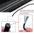 thumbnail image 5 of 20-22ft 210D Trailerable Boat Cover Waterproof Fishing V-shape Black 700 x 280cm, 5 of 5
