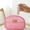 Pink, variant on Mesh Makeup Bag, Travel Cosmetic Organizer with Clear Window & Multiple Compartments, Compact Wash Bag for Toiletries, Pool Bag Organizer for On-the-Go Storage