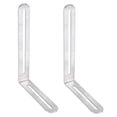 thumbnail image 4 of AURARMLET 2 Pcs Support de Coin en Acier Inoxydable en Forme de L pour Meubles, 4 of 8