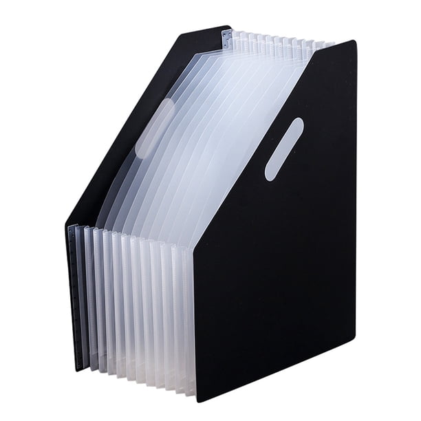 Organizador de archivos de acordeón expandiendo el soporte de archivos multi-capa Soporte de archivo telescópico Organizador de archivos