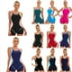 thumbnail image 2 of Traje de baño deportivo de una pieza para mujer, de color conservador, a juego, estilo europeo y americano, sexy, sin espalda, 2 of 6