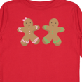 thumbnail image 4 of Inktastic Twin Gingerbread Boy and Girl Co Boys or Girls Long Sleeve Toddler T-Shirt, 4 of 5