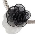 thumbnail image 3 of LYMAYTER Ras du Cou pour Filles Ras du Cou pour Femmes - Chaîne, Brillant, Ajustable, Rétro Fait Main Fleur Rose, 3 of 7