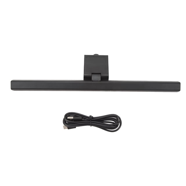 M Buder Lámpara de Monitor de Computadora Portátil Negra Luz LED Cuidado de Ojos Anti Luz Azul Barra de Luz 33 cm / 13 inches