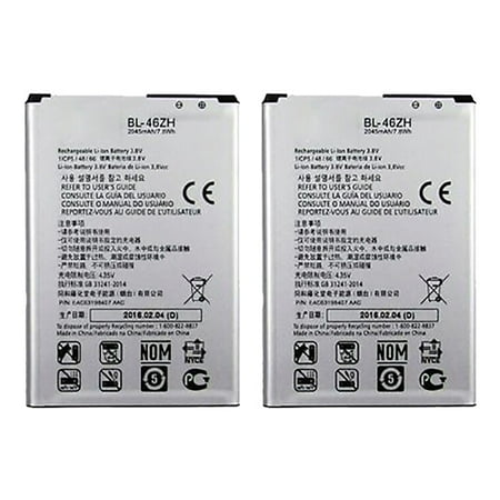 Replacement LG K7 Li-ion Cell Phone Battery - 2125mAh / 3.8v (2