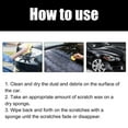 thumbnail image 6 of Scratch Remover for Vehicles, Car Scratch Removal Wax, 2025 New Car Scratch Repair Paste with Wipe Paint Repair and Cars Kit, Polishing Car Sponge, Accessories Scratch SXZA, 6 of 10