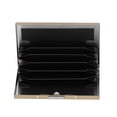 thumbnail image 3 of Portatarjetas de Acero Inoxidable Ecomeon Cartera para Tarjetas de crédito para Hombres y Mujeres Tarjetero Acero Inoxidable 6 Tarjetas Dorado, 3 of 6