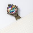 thumbnail image 5 of Rainbow Unicorns Reading Accessories: Vintage Copper-Colored Lace Bookmarks - Set of 2 Stainless Steel Book Markers, 5 of 5