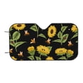 thumbnail image 7 of Goofa Bees and Sunflowers Printed Car Windshield Sunshade,Foldable Reflective Sun Visor,UV Protection Heat Blocker Sunshade,Car Cooling Accessory-, 7 of 7