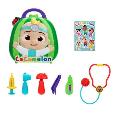 CoComelon - JJ's Roleplay Doctor Checkup Set - 8 Piece Toddler Toy