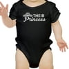 Their Princess Black Baby Onesie Cute Gifts For Baby Girl Birthday