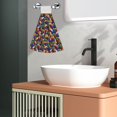 thumbnail image 5 of Yiaed Bowling Colorful Print Coral Velvet Wipes Absorbent Wipes Cleaning Cloths Household Table and Dish Wiping Cloths, 5 of 7