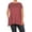 Burgundy, variant on Women's Casual Plus Size Polka Dot Blouse Tunic Top Shirt