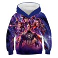 thumbnail image 1 of 1-14 años, sudaderas con capucha para bebés, Los vengadores de Marvel, superhéroe, Hulk, sudadera, ropa, primavera, otoño, ropa para niños, Top para bebés, prendas de vestir exteriores 12T zhangmengya CONDUJO, 1 of 2