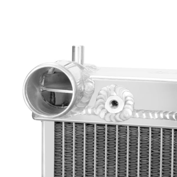 Mishimoto MMRAD-EVO-01H Half-Size Aluminum Radiator Compatible With Mitsubishi Lancer Evo 7/8/9 2001-2007