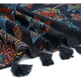 thumbnail image 4 of HSHDLDF Foulard Boho pour Femmes Légère Foulard Imprimée Florale Automne Hiver Mode Châle à Franges, 4 of 7