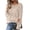 Dark Apricot, variant on Zeagoo Womens Sweaters Cute Long Sleeve Off The Shoulder Pullover Tops Hollow Out Crochet Dressy Casual Outfits