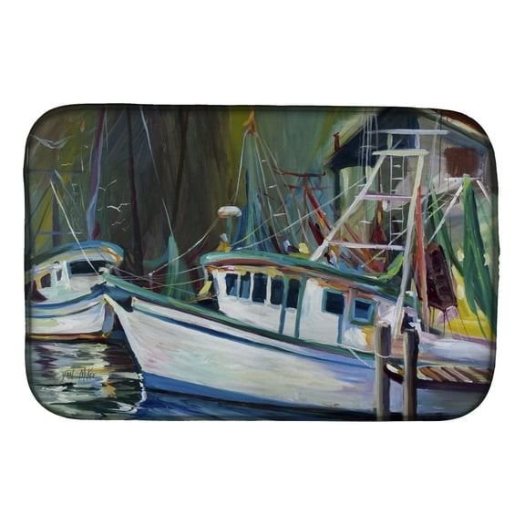 Joe Patti Shrimp Boat Dish Drying Mat