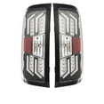 thumbnail image 2 of For 2014-2016 Silverado 1500 Tail Light Clear Lens; Black Interior Performance, 2 of 5