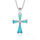 thumbnail image 1 of Tendencia mujer cruz collar mujer boda collar colgante joyería de moda JAMW Sencillez, 1 of 5