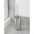 thumbnail image 4 of iDesign Austin Toilet Bowl Brush and Holder Set, Brushed, 4 of 4