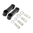thumbnail image 1 of koolsoo Mirror Mount Risers Extenders Rearview Mirror Bracket Replaces Mirror Block Off Base Plates Motorcycle Mirror Extension Mount Black, 1 of 9