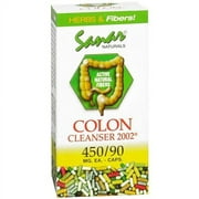 Sanar Naturals Colon Cleanser 2002, 450 Mg Capsules - 90 Ea, 2 Pack