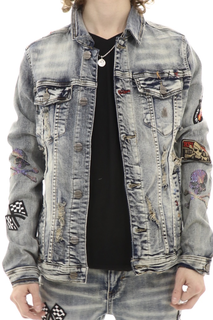 Sean John Men's Basquiat Pez Denim 