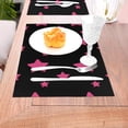 thumbnail image 5 of PUREYAH Table Placemats Set of 1 , Washable Heat Resistant Stars Art Pattern Table Decorations Placemats for Dining Room Kitchen, 5 of 6