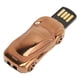 thumbnail image 3 of Unidad Flash De Almacenamiento USB, Mini Unidad Flash USB Interfaz USB2.0 Exquisita Forma De Coche Deportivo Fresco De Moda Para Coche ANGGREK Bronce 128GB, 3 of 8