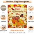 thumbnail image 2 of Seasonal Garden Flags 28X40 Inch Double Sided Linen Decor for Thanksgiving Fall Garden Flags for Outside, holiday Yard Decoration - Orange, 2 of 6